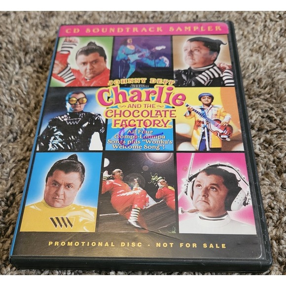 Other - Charlie and the Chocolate Factory CD SOUNDTRACK SAMPLER (2005) RARE RARE